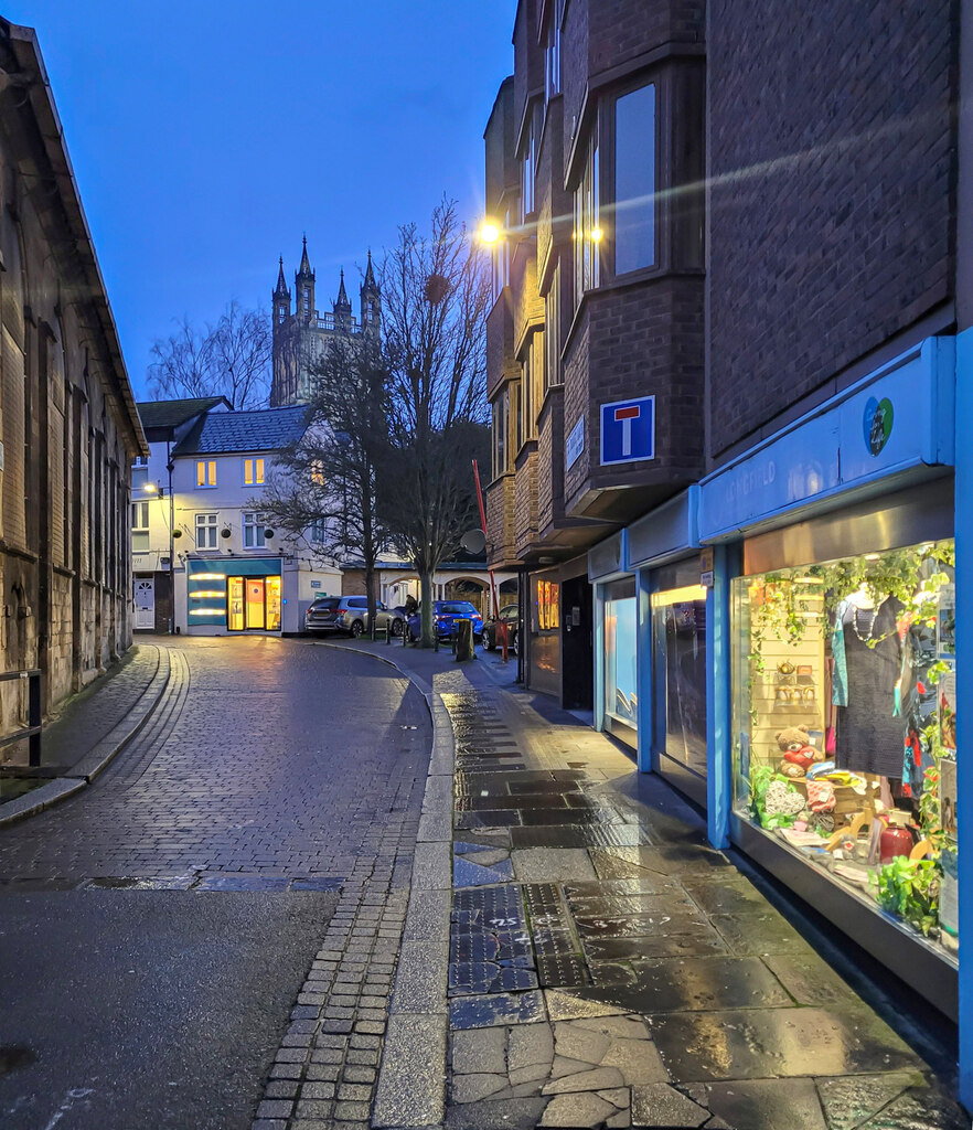 St. John's Lane, Gloucester © Jonathan Billinger cc-by-sa/2.0 ...