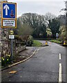 SO5509 : Traffic calming in Newland, Gloucestershire by Jaggery