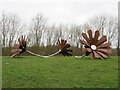 NS9767 : Public art in West Lothian by M J Richardson