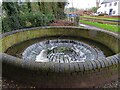 SO8684 : Staffordshire and Worcestershire Canal - circular overflow weir by Chris Allen