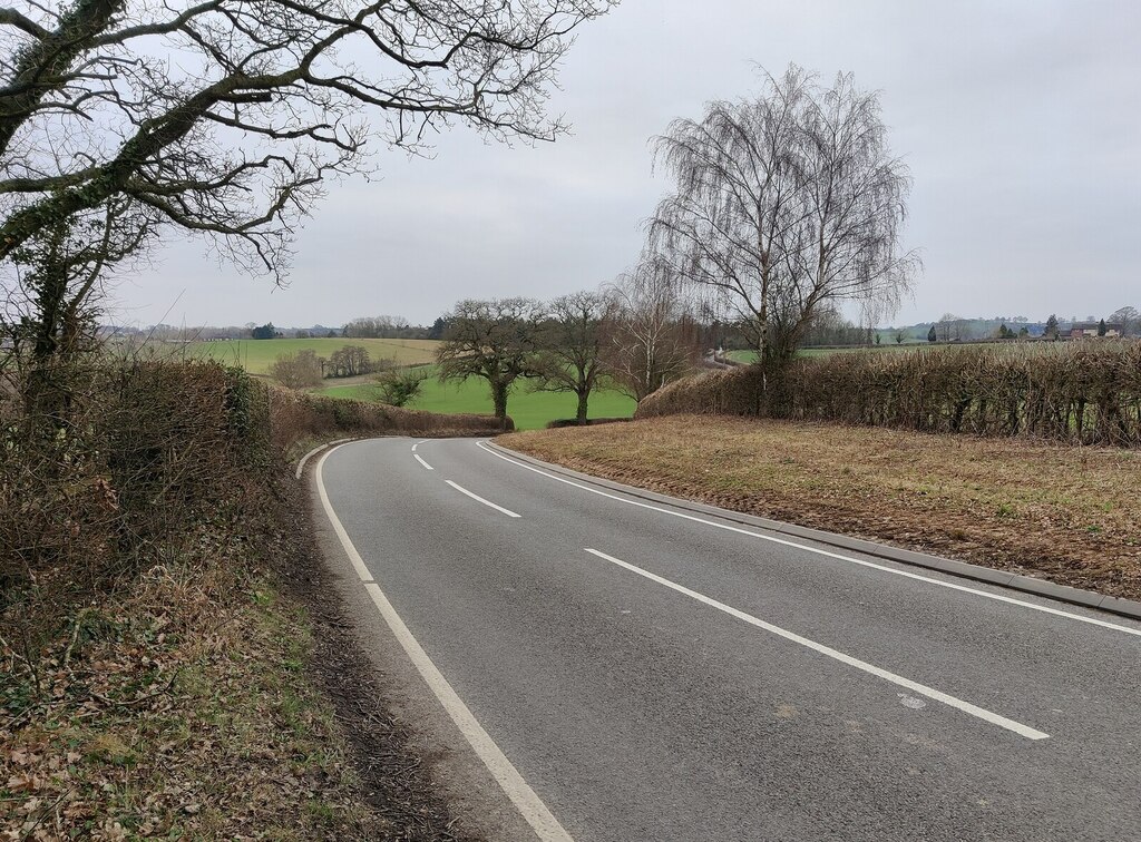 B4555 towards Kinlet © Mat Fascione cc-by-sa/2.0 :: Geograph Britain ...