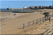TR3470 : View across the beach at Margate by David Martin