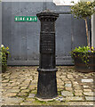 J5252 : Old boundary post, Killyleagh by Rossographer