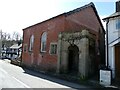 Old redbrick chapel in Bettws Cedewain