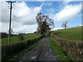 Old track west of Bettws Cedewain