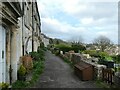 Looking north-east in Tory Place