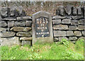SH5171 : Old Milestone by the A5, Holyhead Road, Penmynydd parish by Christopher Leather