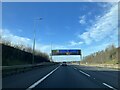 Signage - M73 southbound