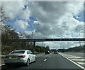 Footbridge crossing M60 southbound