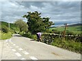 The road junction at Bwlch-y-maen-melyn