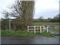 Track (footpath) off Gorstage Lane