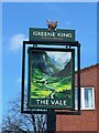 The sign of The Vale