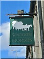 The sign of the Waggon and Horses