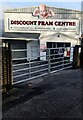 Discount Pram Centre nameboard, Cwmbran