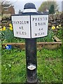 Mile Marker, Trent and Mersey Canal