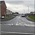 Road on the SE side of Golf Road, New Inn, Torfaen