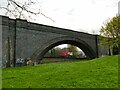 Skew span of the Farnley viaduct