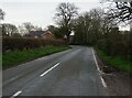 Huxley Lane towards Hand Green