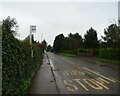 Bus stop on Swanlow Lane (B5074)