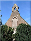 SX9374 : Teignmouth cemetery chapel bell tower by Neil Owen