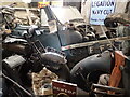 Contents of a garage at Whitewebbs Museum of Transport