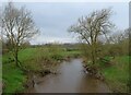 The River Dane from Shipbrook Bridge