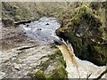 SN8511 : Waterfall in Cwm Llech by Alan Hughes