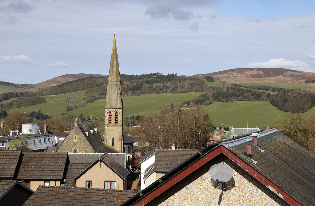 A Selkirk roofscape © Walter Baxter cc-by-sa/2.0 :: Geograph Britain ...