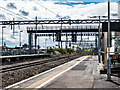 Overhead wires through Swindon