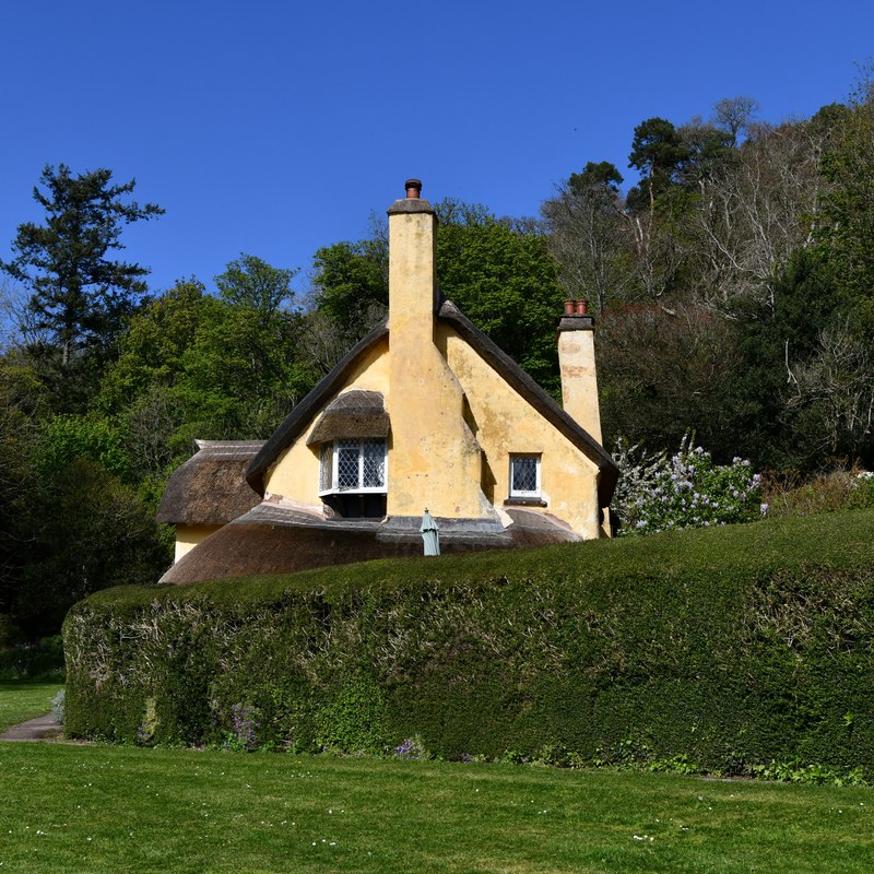 Selworthy: The Periwinkle Cottage Tea... © Michael Garlick cc-by-sa/2.0 ...