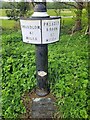 Mile Post, Trent & Mersey Canal