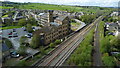 Ledgard Bridge Mill as viewed from Mirfield Station