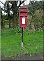 Elizabeth II postbox on Calveley Green Lane, Cholmondeston