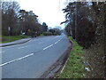 Eastbound carriageway of Leicester Road, Glenfield