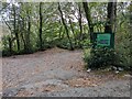 SH5662 : The Fachwen entrance to Padarn Country Park by David Medcalf