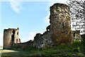 SJ2473 : Flint Castle: North and west towers by Michael Garlick
