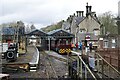 An April morning at Alston Station