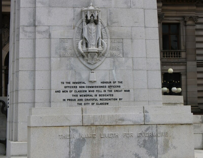 The Cenotaph, George Square (detail) © Richard Sutcliffe cc-by-sa/2.0 ...