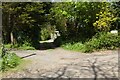 Footpath beside Pryskel Cottage