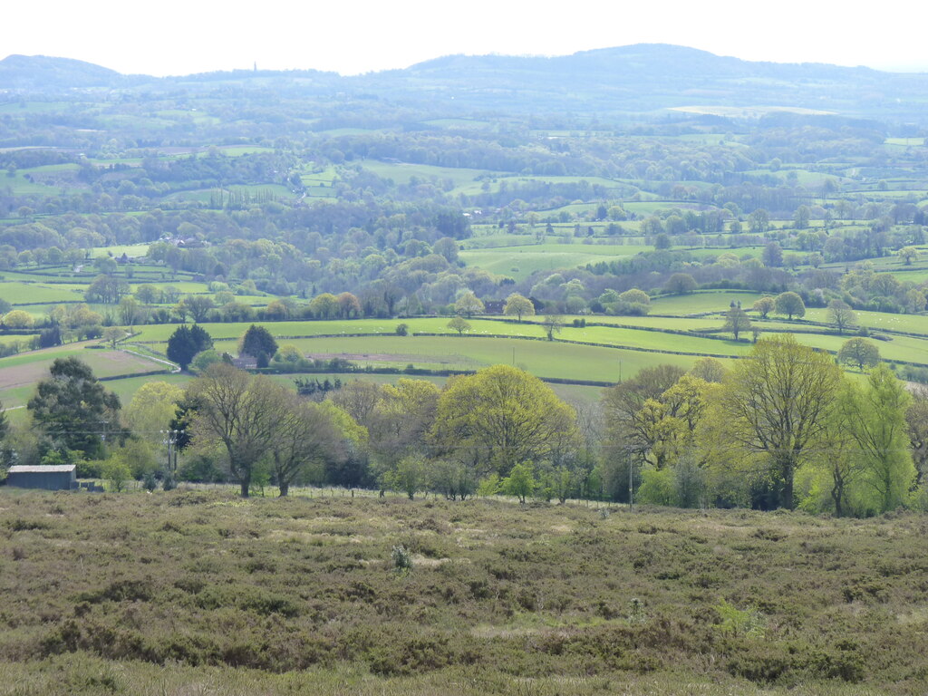 View from Clee Hill towards Abberley © Jeff Gogarty cc-by-sa/2.0 ...