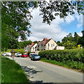 Houses by Dene Road in Lower Penn, Staffordshire