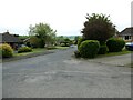 Bungalows on the edge of Longden village