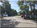 The car park of the Freshwater Inn