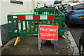 Footway closed, Upton