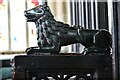 Gresford, All Saints Church: Crouching beasts on the choir stalls