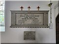 All Saints, Sutton Mandeville: war memorials