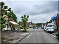 Looking south-east in the High Street