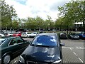 Car parking on Silbury Boulevard in Central Milton Keynes