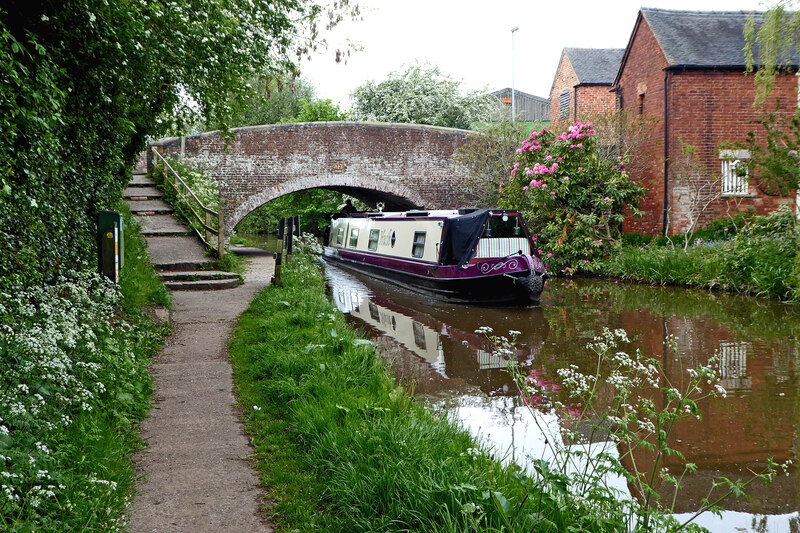 Trent And Mersey Canal At Little Haywood... © Roger D Kidd Cc-by-sa/2.0 ...