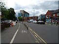 Cycle track beside Wilmslow Road (B5093)